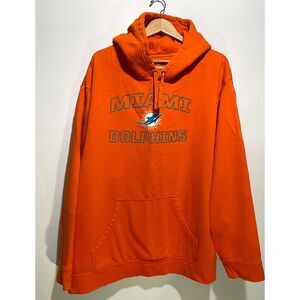 Miami Dolphins Fanatics NFL hooded sweatshirt sportswear plus size men 4XB